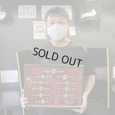 画像5: ★ラスト１個！★CHAMPIONSHIP BELTS OF GIANT BABA DAYS（ベルト10個額装SET）【送料着払い】
