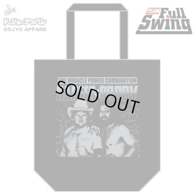 画像1: ★22周年記念【20％OFF】!!★S・ハンセン＆B・ブロディ超獣コンビOFFICIALグッズ(3)★トートバッグA（byドージョーアッパレ)