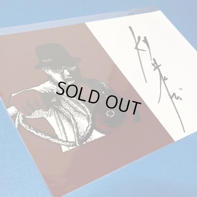 画像1: ★20周年記念【30％OFF】!!★特典カード付！将軍KYワカマツ氏【直筆サイン入り生写真（A4）】F