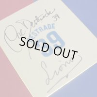★22周年記念【半額以下】!!★オレステス・デストラーデ氏【Lions】入り特製サイン色紙