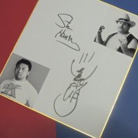 ★22周年記念【30%OFF】!!★スタン・ハンセン＆川田利明【特製寄せ書きサイン色紙】