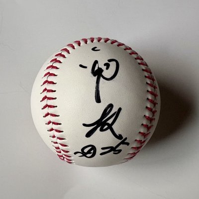 画像10: ★証明書付&インスク各種入り!★西本聖50周年アニバーサリーグッズ【ロゴ入りボール】【手形色紙】【ロゴ入り色紙】