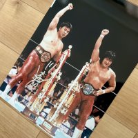 ★事務所移転企画【最大50％OFF】!!★川田利明氏【直筆サイン入り生写真】A