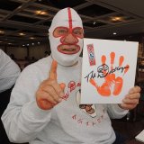 画像: ★事務所移転企画【最大50％OFF】!!★ザ・デストロイヤー氏【手形入り・直筆サイン色紙】