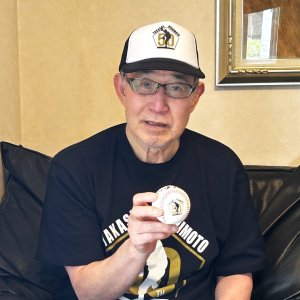 画像: ★証明書付＆インスクサービス！★西本聖50周年アニバーサリーグッズ【ロゴ入りボール】【手形色紙】【ロゴ入り色紙】
