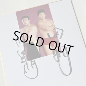 画像: ★事務所移転企画【最大50％OFF】!!★川田利明＆田上明【特製寄せ書きサイン色紙】D