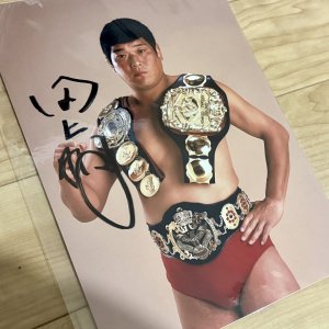 画像: ★事務所移転企画【最大50％OFF】!!★田上明【直筆サイン入りポートレート】B