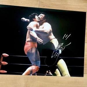 画像: ★事務所移転企画【最大50％OFF】!!★川田利明氏【直筆サイン入り生写真】A