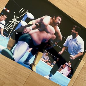 画像: ★事務所移転企画【最大50％OFF】!!★川田利明氏【直筆サイン入り生写真】