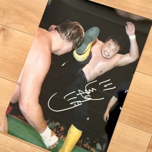 画像: ★事務所移転企画【最大50％OFF】!!★川田利明氏【直筆サイン入り生写真】A